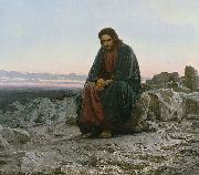 Ivan Kramskoi Christ in the desert, Sweden oil painting artist